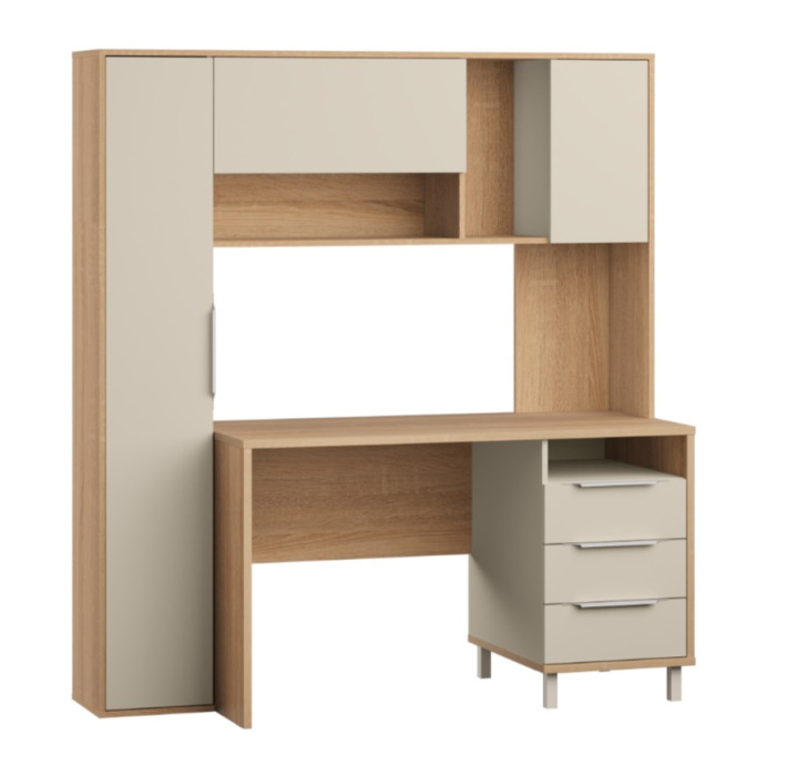 Стол "Комфорт" 12.95 Дуб сонома/кашемир