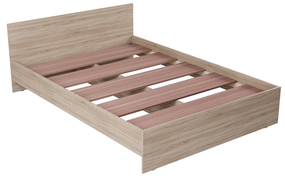 Кровать "Лайт" КР-004 (прямоугольный щиток) 1440мм Кровать "Лайт" КР-004 (прямоугольный щиток) 1440мм