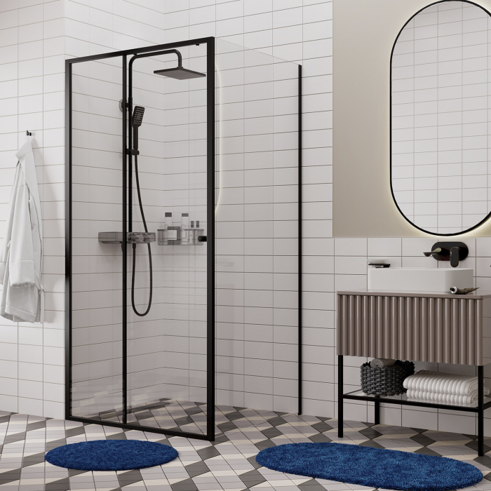 Душевой уголок Wasserkraft "Dill 100" 61S19 (прозрачное стекло)