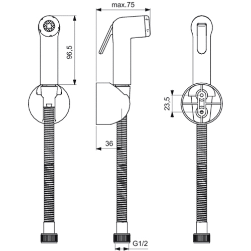 Гигиенический набор IDEAL STANDARD  B0595АА