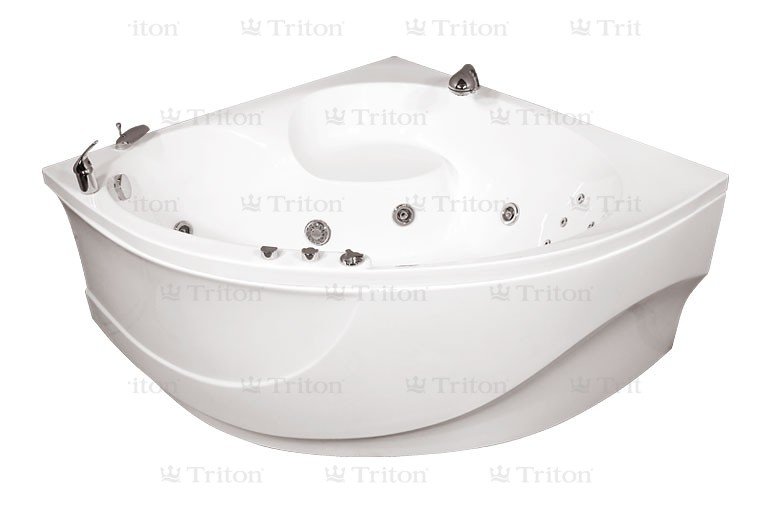 Ванна с гидромассажем "Эрика 140Х140" на Х-каркасе