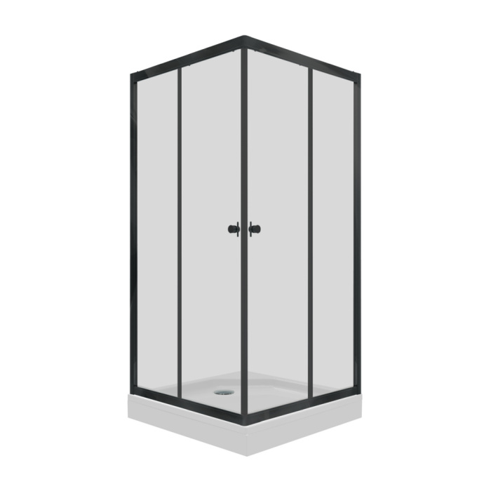 Душевое ограждение Triton Вента Блэк 900Х900Х2020