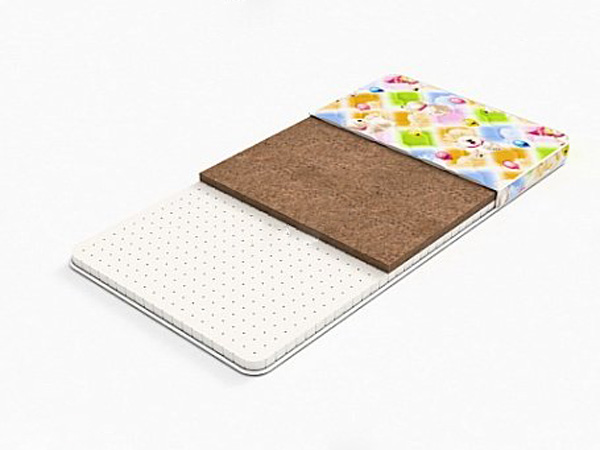 Матрас Kids Double 70Х180 с чехлом Cotton Little