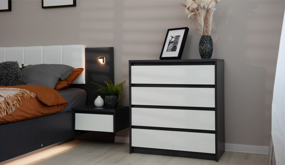 Спальня "Мишель" Антрацит