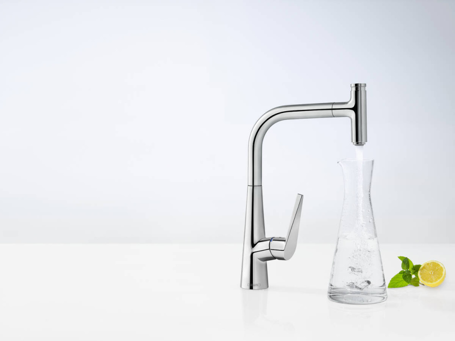 Смеситель для кухни HANSGROHE "Тalis Select S" с душем