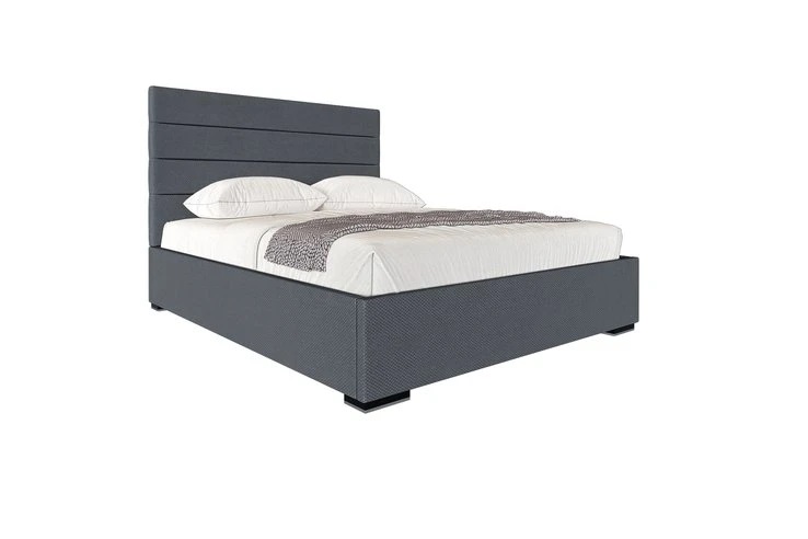 Кровать "Гранда" СТАНДАРТ 1800 (каркас) Альба темно-серый