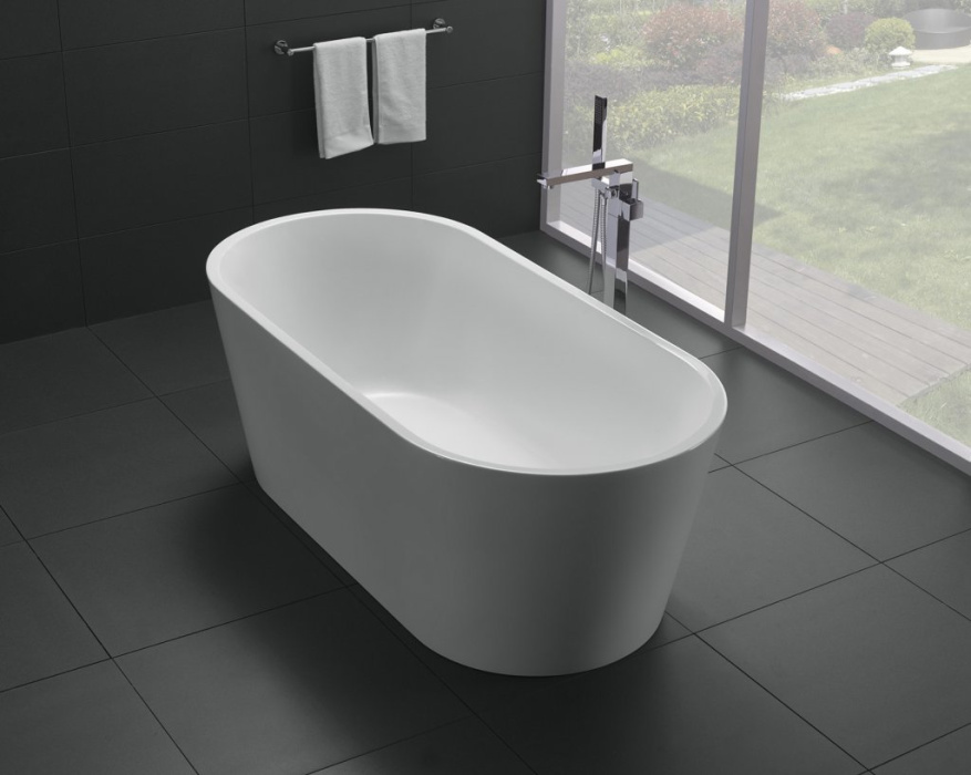 Ванна акриловая отдельностоящая BELBAGNO BB71-150Х75