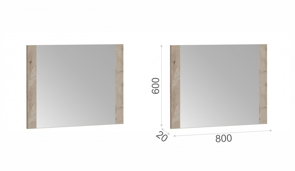 Зеркало "Джулия" 