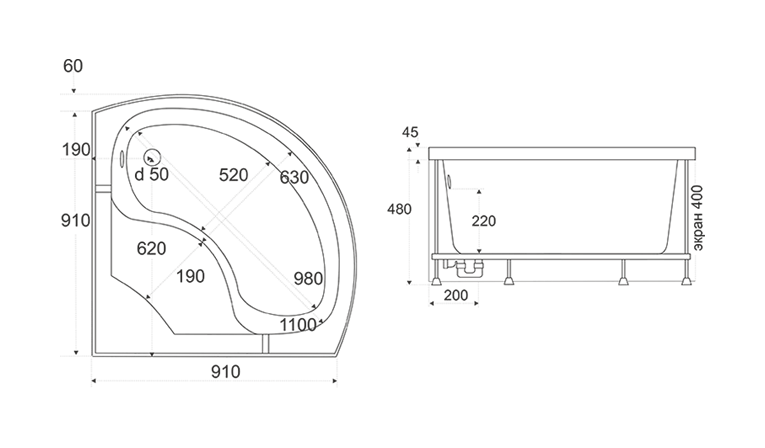 Поддон BAS "Арона 100"