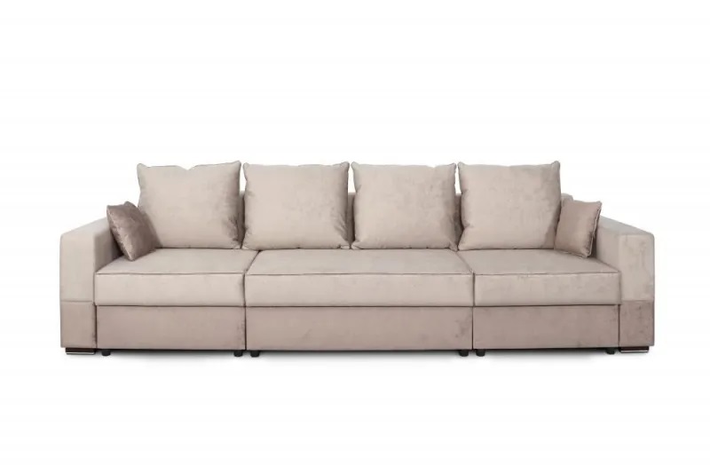 Диван-кровать "Бостон 2800" СТАНДАРТ Лана бежевый / Лана капучино