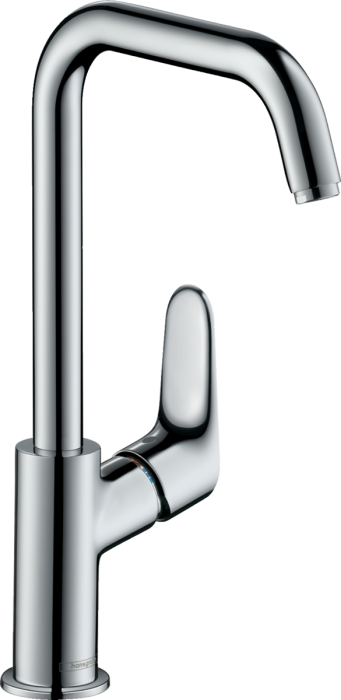 Смеситель для раковины HANSGROHE "Focus" поворотный излив