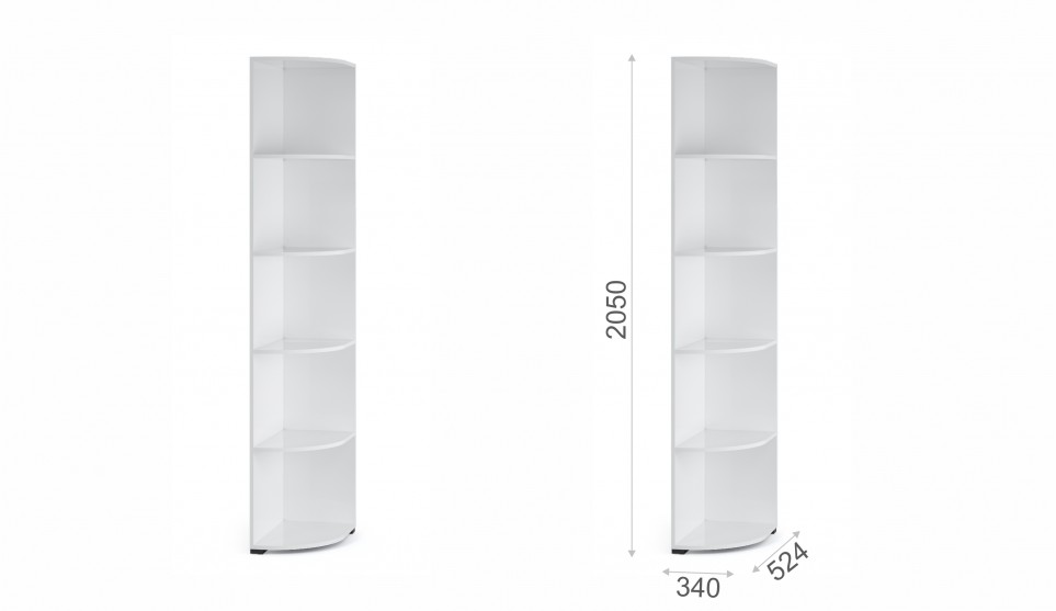 Стеллаж угловой "Йорк" Стеллаж угловой "Йорк"