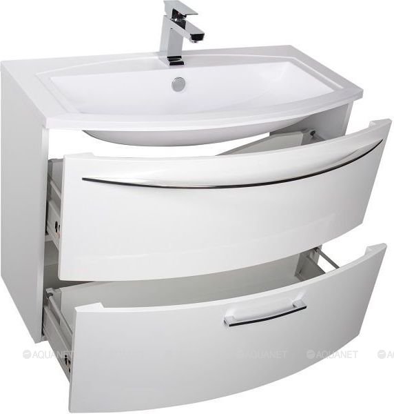 Тумба с раковиной AQUANET "Лонг 90"