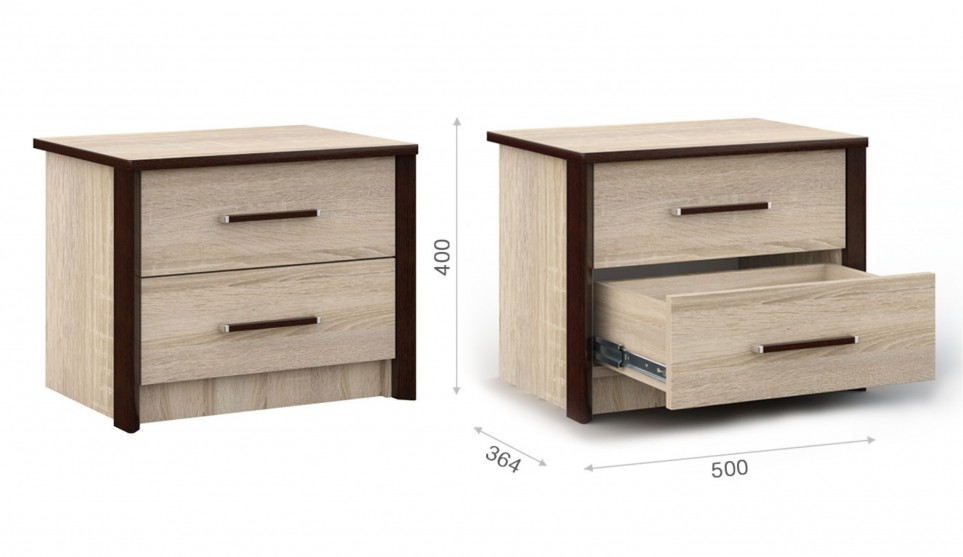 Тумба прикроватная "Эшли"