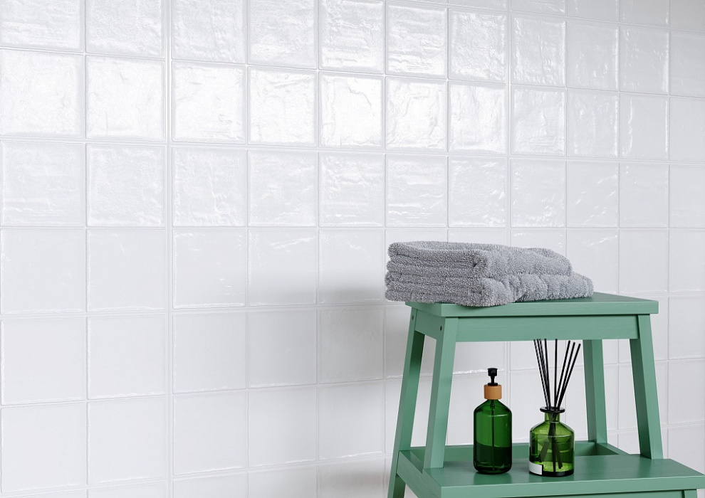 Плитка Mango white square wall 01 250Х600