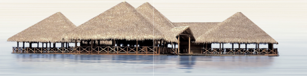 Панно из 2 плиток "Del Mare" 1000Х249 PWU09DLM1 Панно из 2 плиток "Del Mare" 1000Х249 PWU09DLM1