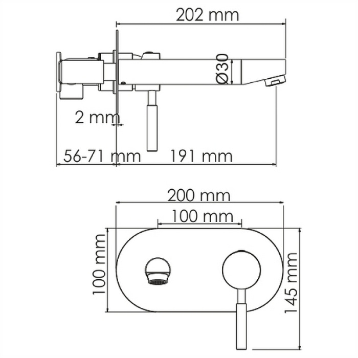 Смеситель для раковины WasserKRAFT "Main" 4130