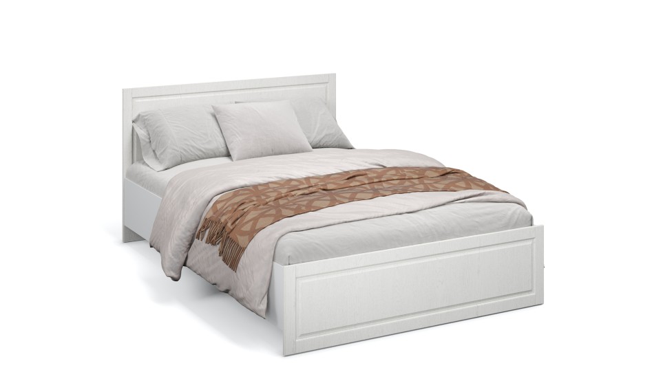 Кровать 140 без ПМ "Лацио" без ламелей
