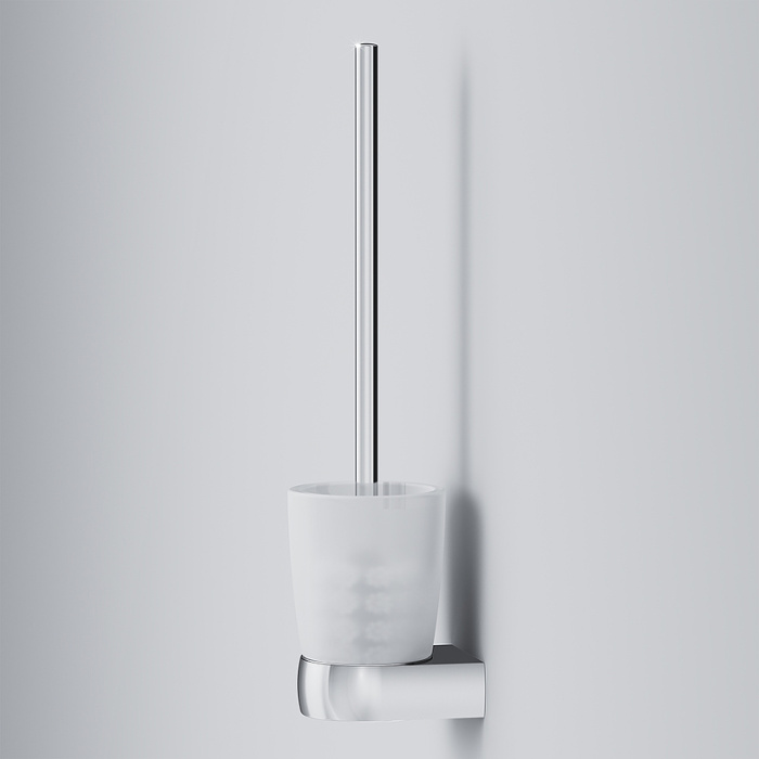 Ершик для унитаза AM.PM Sensation A3033300 матовое стекло