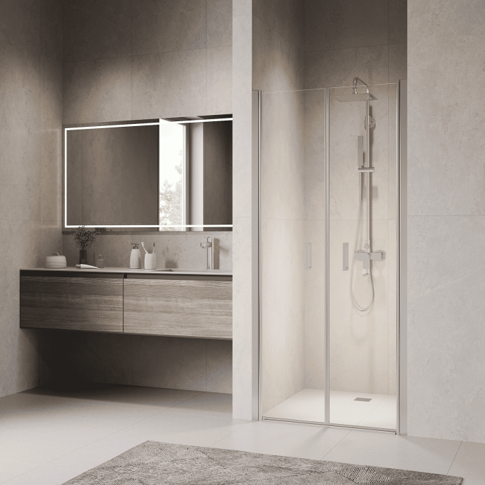 Душевая дверь 90Х195 RGW /Прозрачное/6 мм (EasyClean) Душевая дверь 90Х195 RGW /Прозрачное/6 мм (EasyClean)