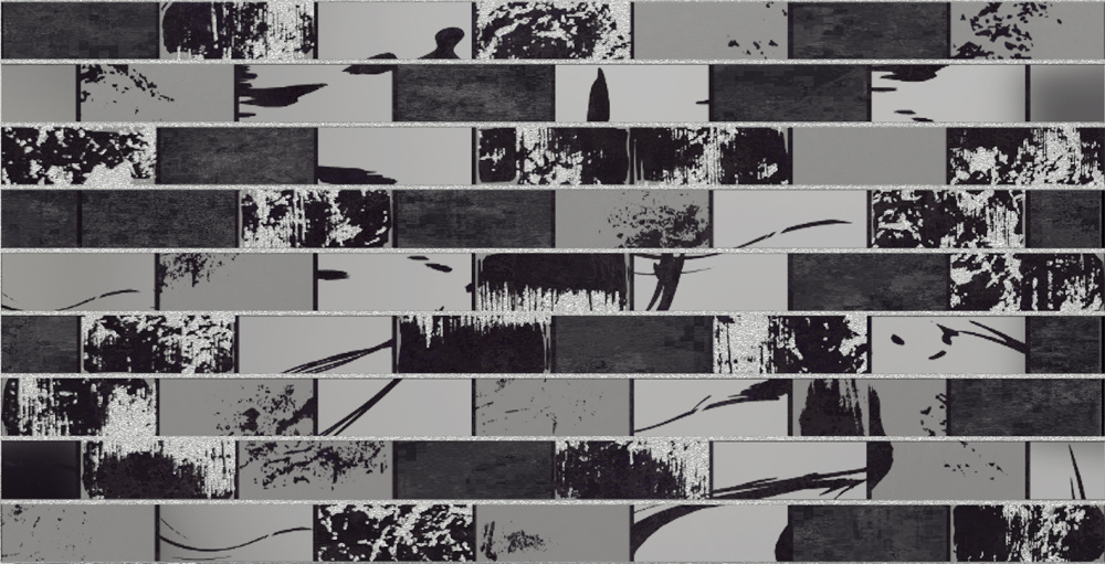 Декор "Glent Black" 500Х249 DW9GLB99 Декор "Glent Black" 500Х249 DW9GLB99