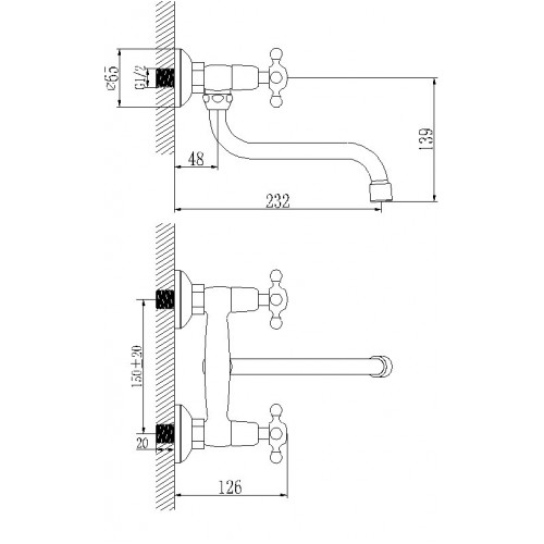 Смеситель для кухни Lemark "Standard" LM2111C 