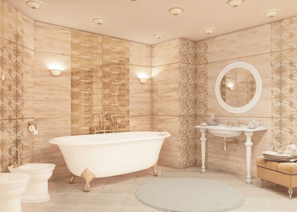 Декор "Mosaic Gold Vesta" 305Х305 DW7MGV11