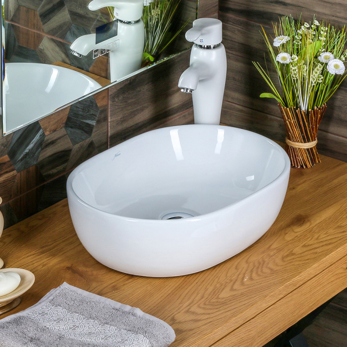 Раковина накладная MELANA MLN-320311 480Х350Х135