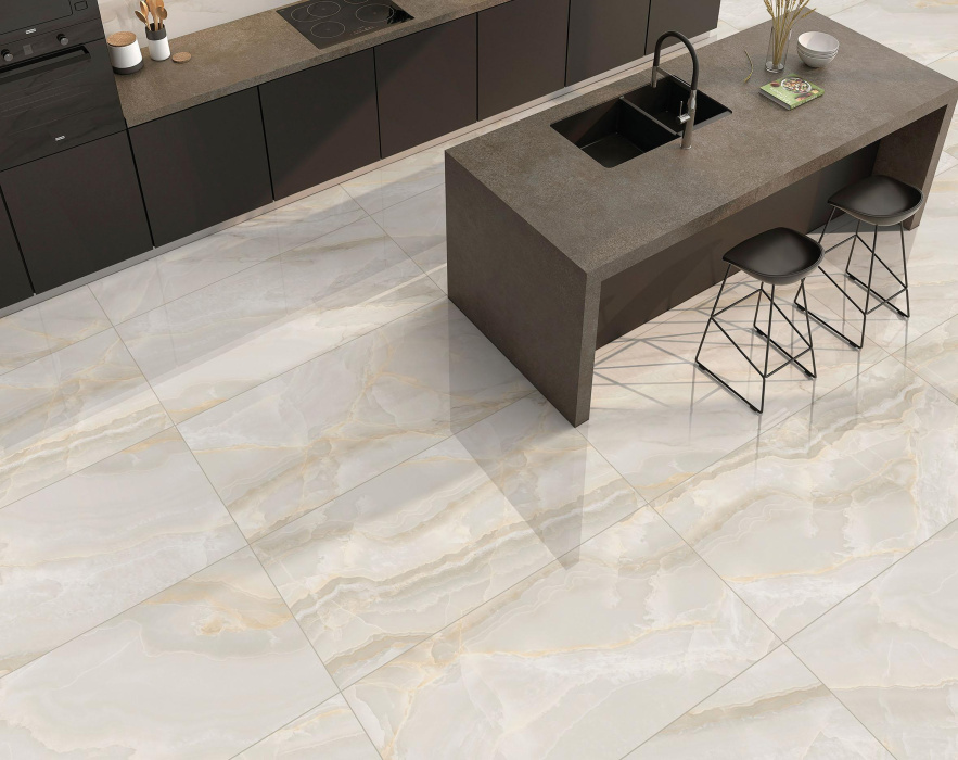 Керамогранит "Stubay Onyx Crema" 60Х60 Полированный