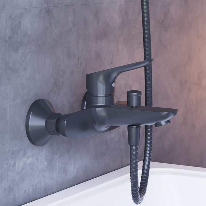 Смеситель для ванны Damixa "RedBlu Origin Bit"