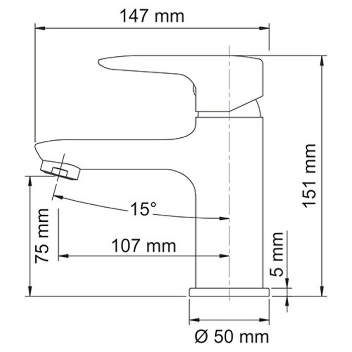 Смеситель для раковины WasserKRAFT "Vils" 5603