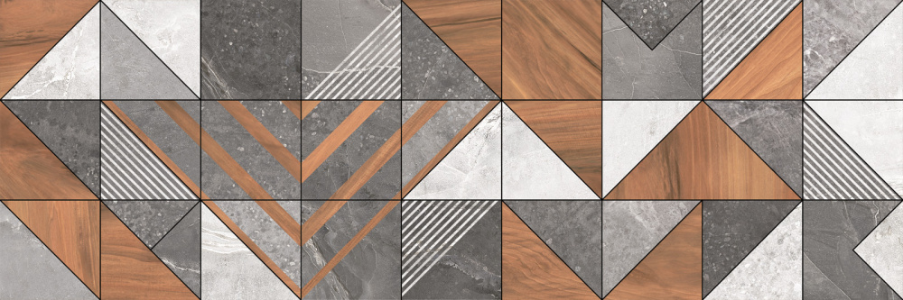 Плитка настенная Kioto Triangle 900Х300Х10,5