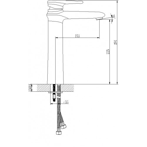 Смеситель для раковины Lemark "Status" LM4409C