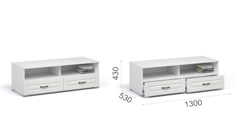 Тумба под ТВ "Лацио" Белый