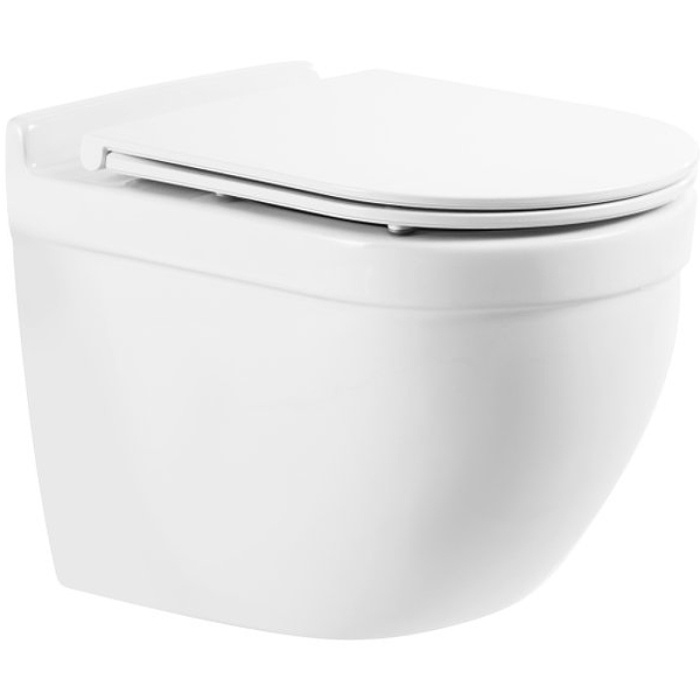 Унитаз подвесной BelBagno "Senso-R" безободковый 360Х520Х410