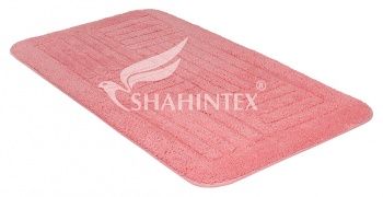 Коврик для ванной "SHAHINTEX ZEFIR Z002" 50*80 розовый