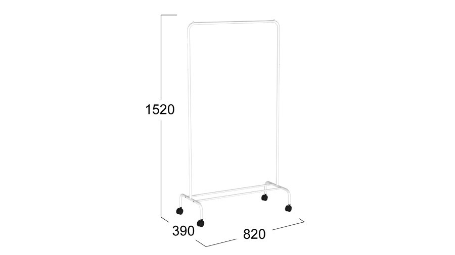 Вешалка Радуга 2 - ВНП 299 Белый