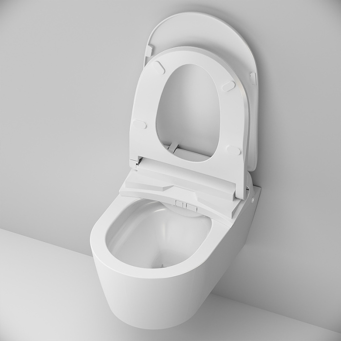 Унитаз подвесной с электронным сиденьем Микролифт AM.PM Func C8F1702SC