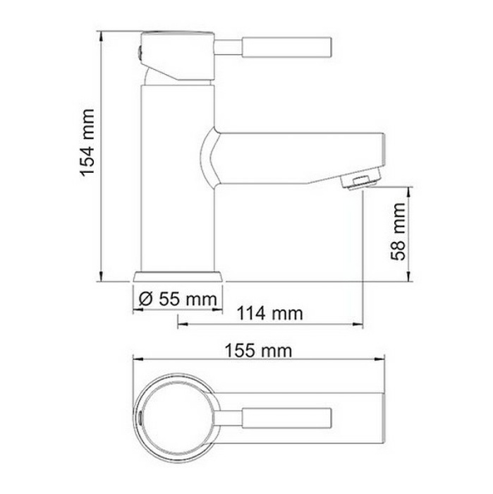 Смеситель для раковины WasserKRAFT "Main" 4103