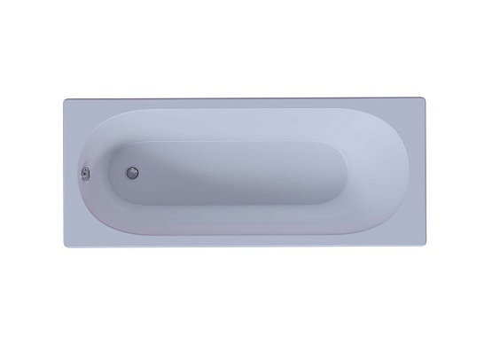 Ванна акриловая Aquatek "Оберон" 180 пустая с экраном OBR180-000009