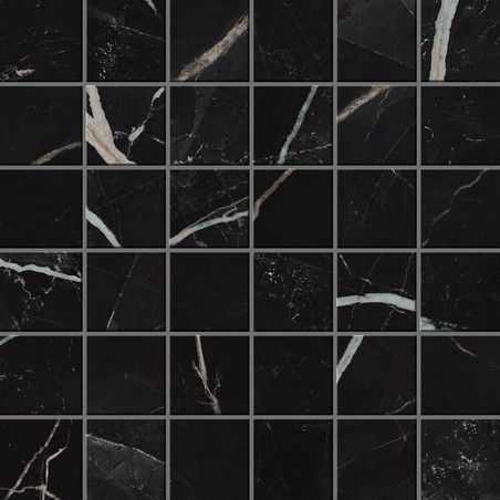 Мозайка Empire Calacatta Black Mosaic 30Х30