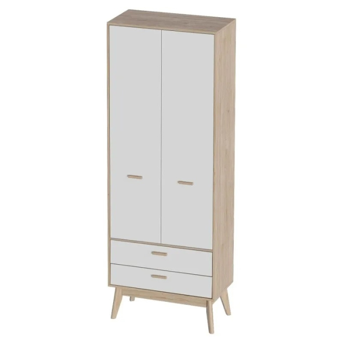 Шкаф 2 двери 2 ящика "Калгари" спальня