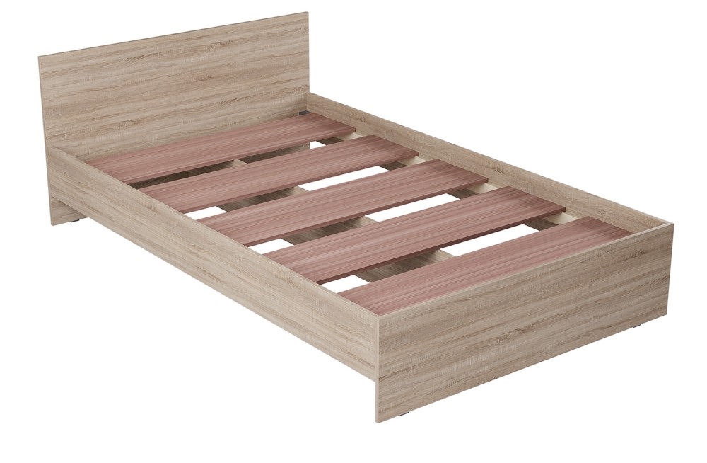 Кровать "Лайт" КР-003 (прямоугольный щиток) 1240мм