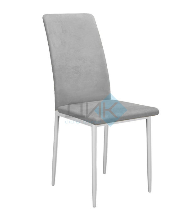 Стул DikLine 272 B22 GREY, ножки белые Стул DikLine 272 B22 GREY, ножки белые