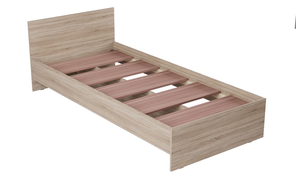 Кровать "Лайт" КР-002 (прямоугольный щиток) 940мм Кровать "Лайт" КР-002 (прямоугольный щиток) 940мм