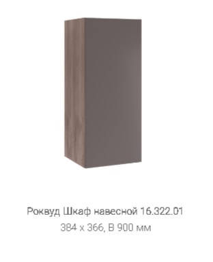 Шкаф-навесной "Роквуд" 16.322.01