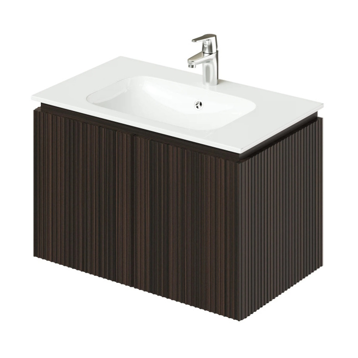 Тумба с раковиной подвесная Итана BAND 80 